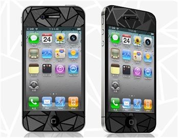 Protetor de tela 3D (Transparente) Iphone 4 / 4s